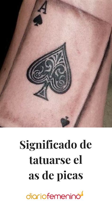 significado del as de picas negro tatuaje|Significado Tatuaje As de Picas > TODOS LOS DETALLES!